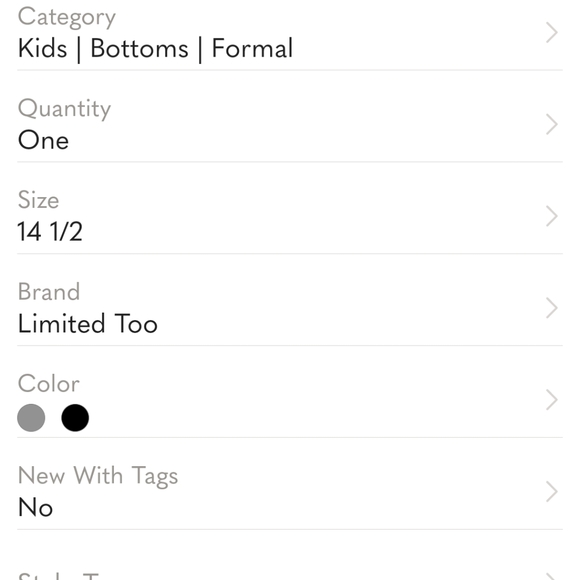 Girls Limited Too Capris Pants - Picture 10 of 10